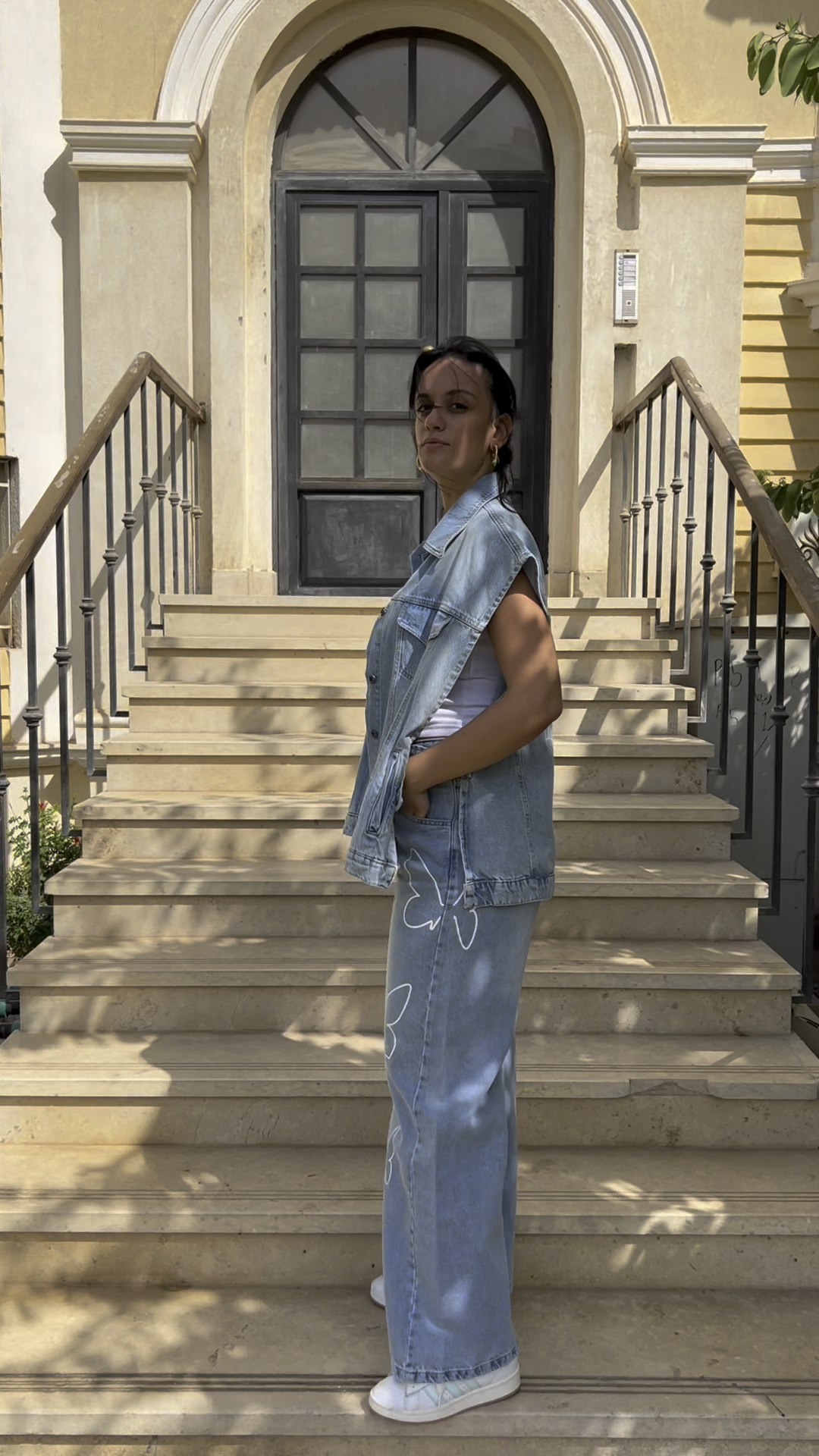 Jeans Pant with print