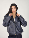 Over-Sized Leather Jacket