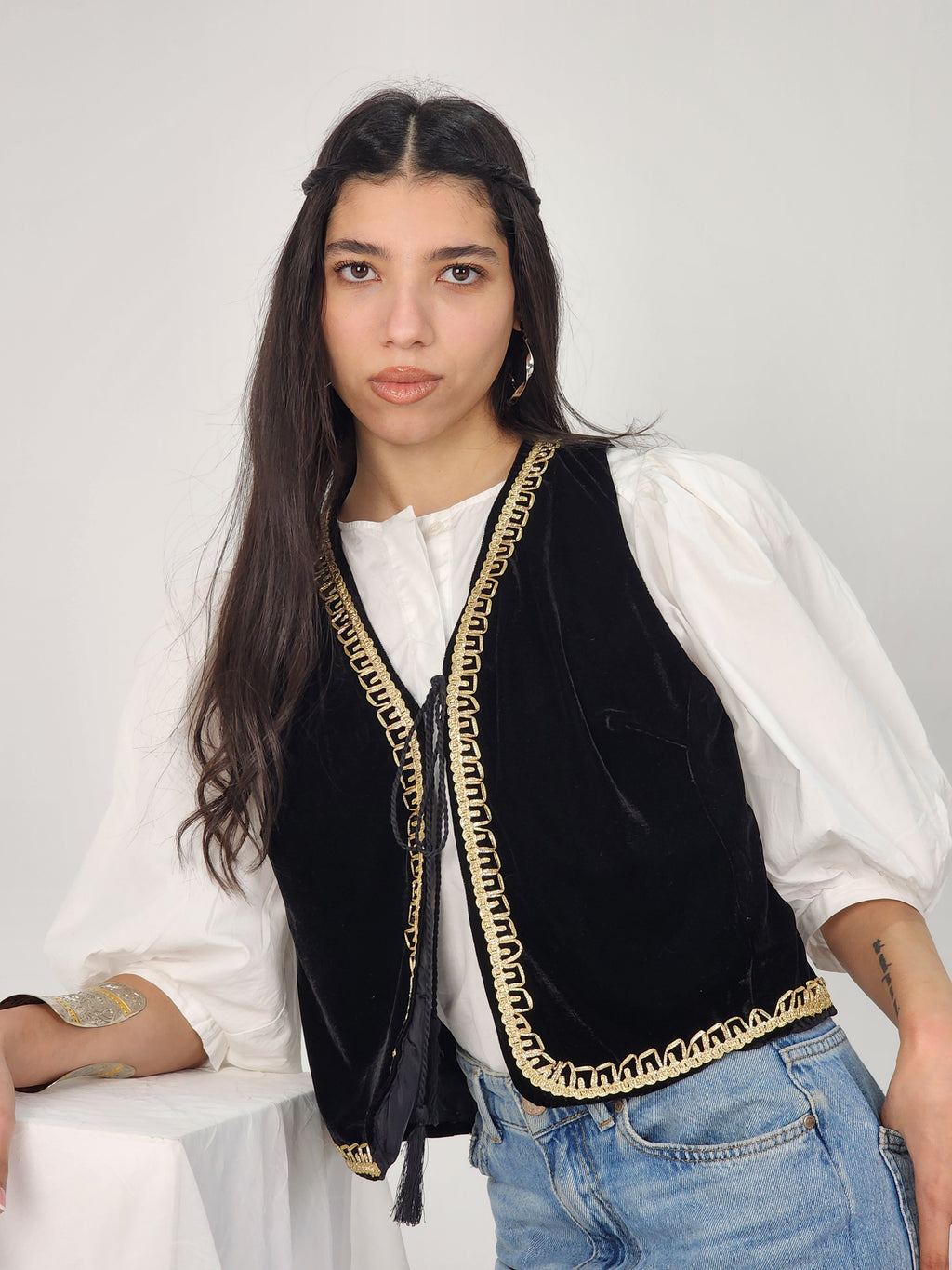 Morocaon Velvet Vest