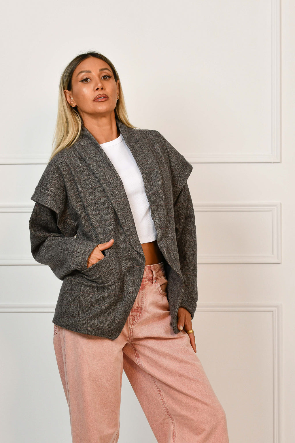 The Oversized Soft Wool Jacket