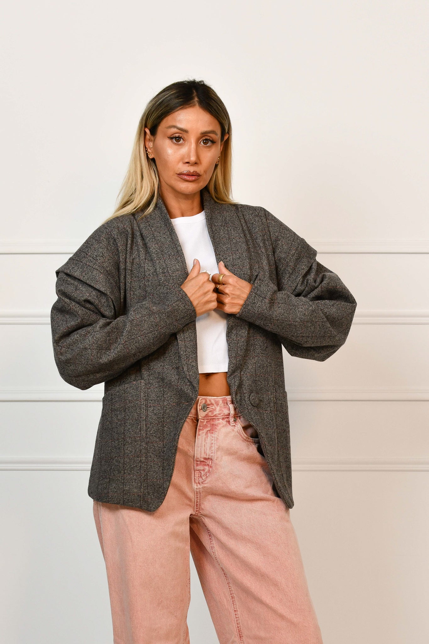 The Oversized Soft Wool Jacket