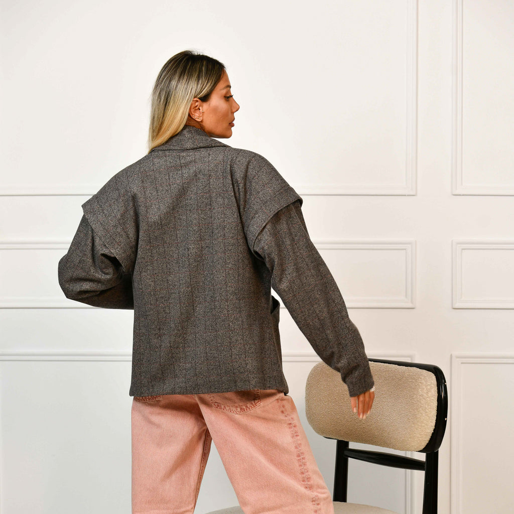 The Oversized Soft Wool Jacket