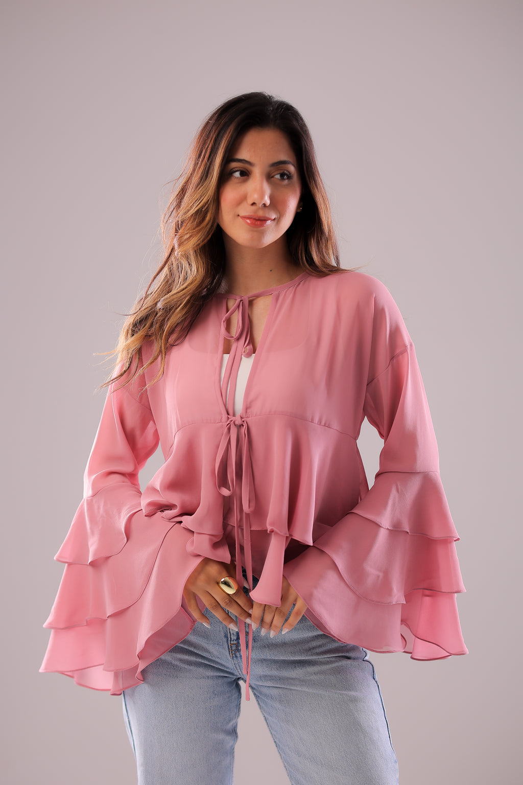 Ruffle Blouse