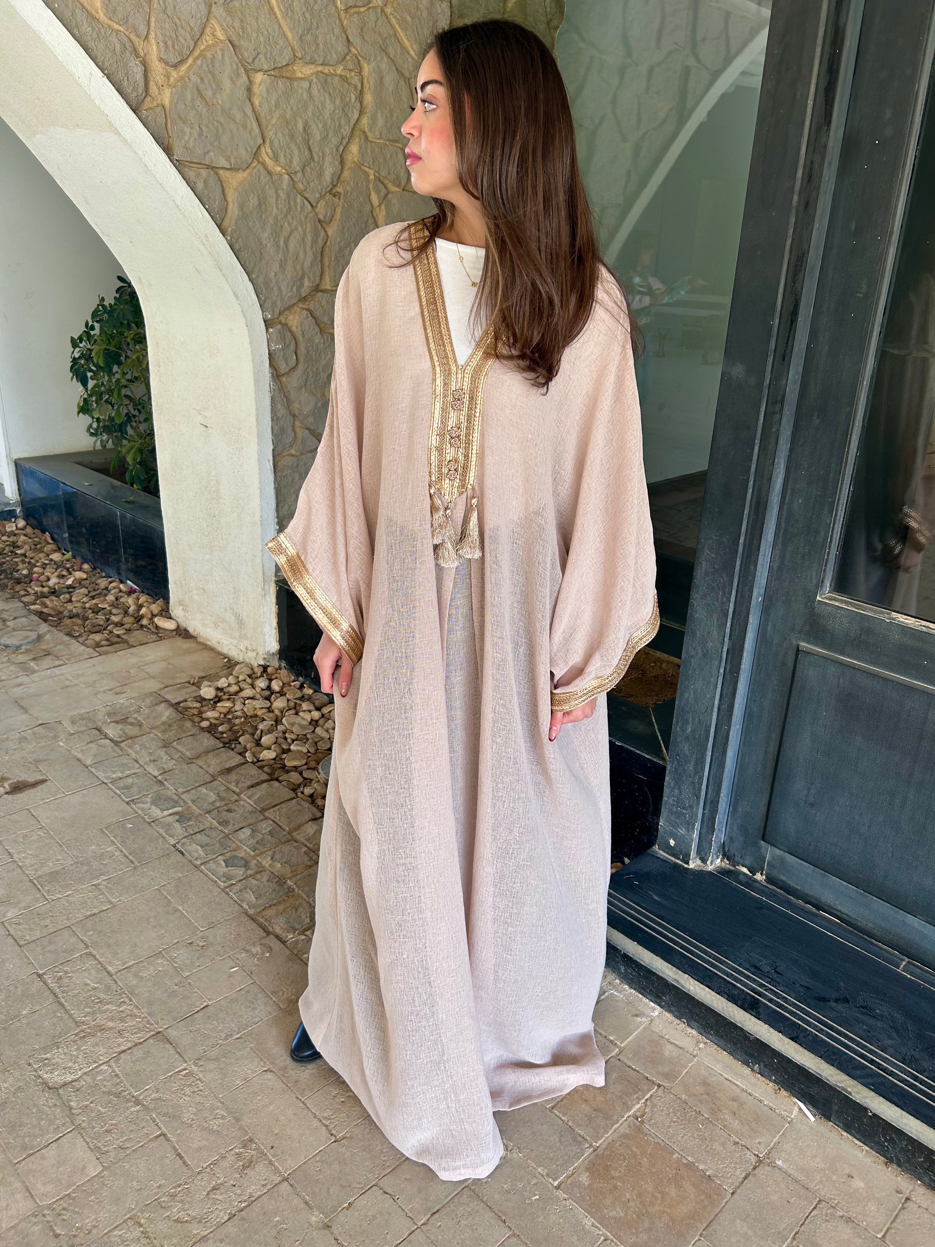 Linen Abbaya