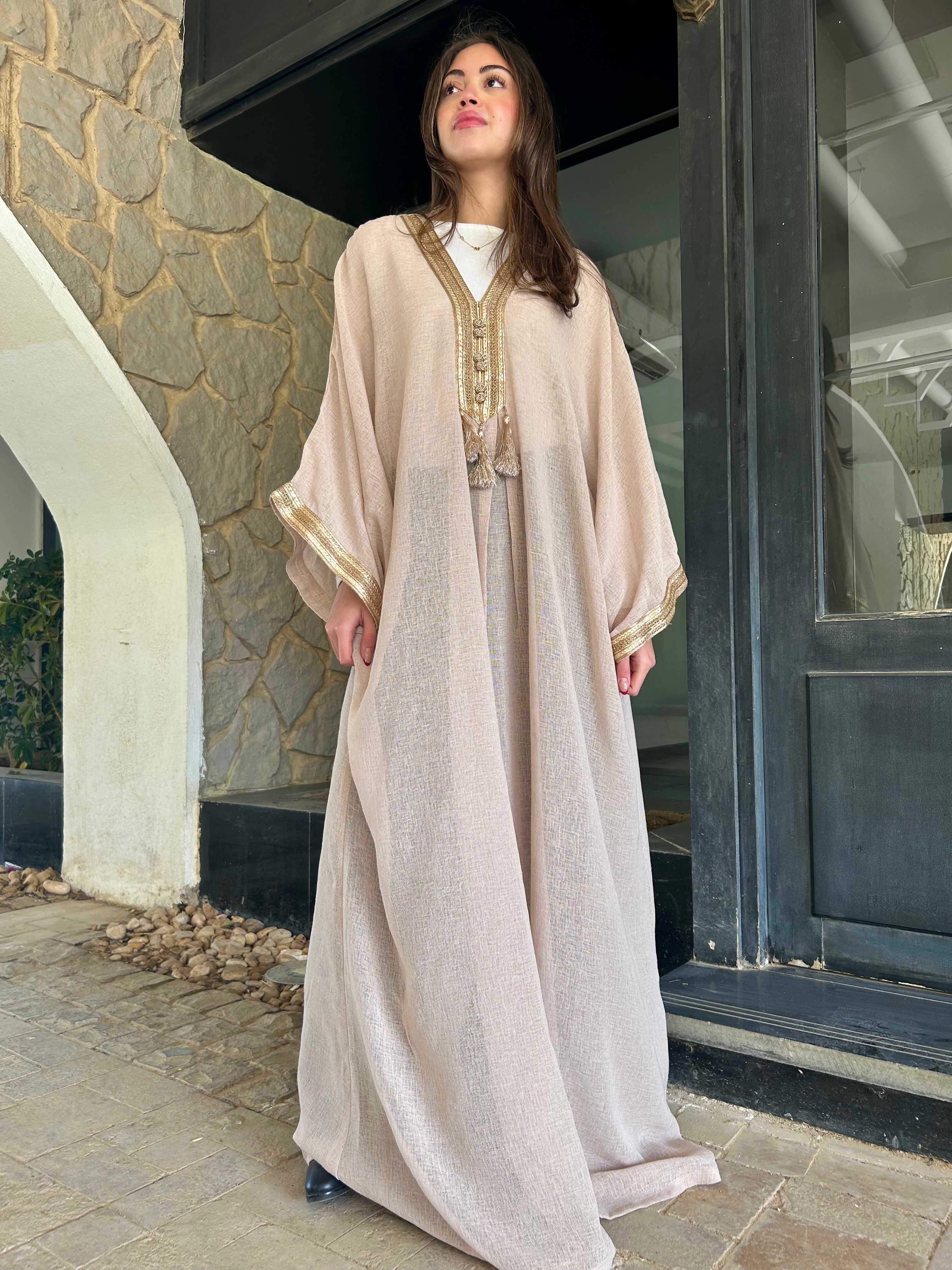 Linen Abbaya