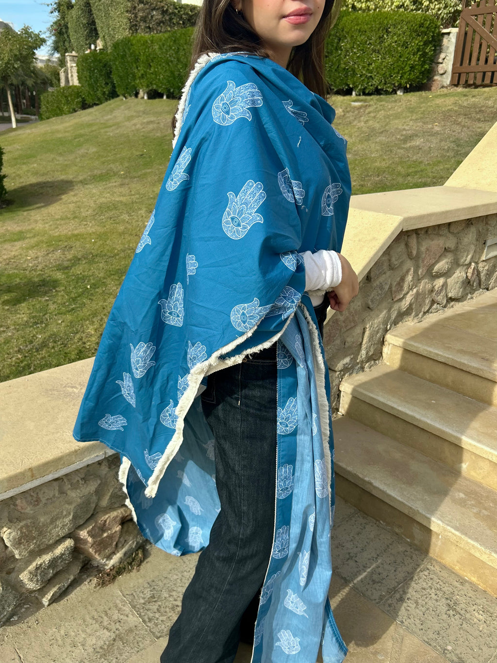 the kufuf Wrap Kuftan