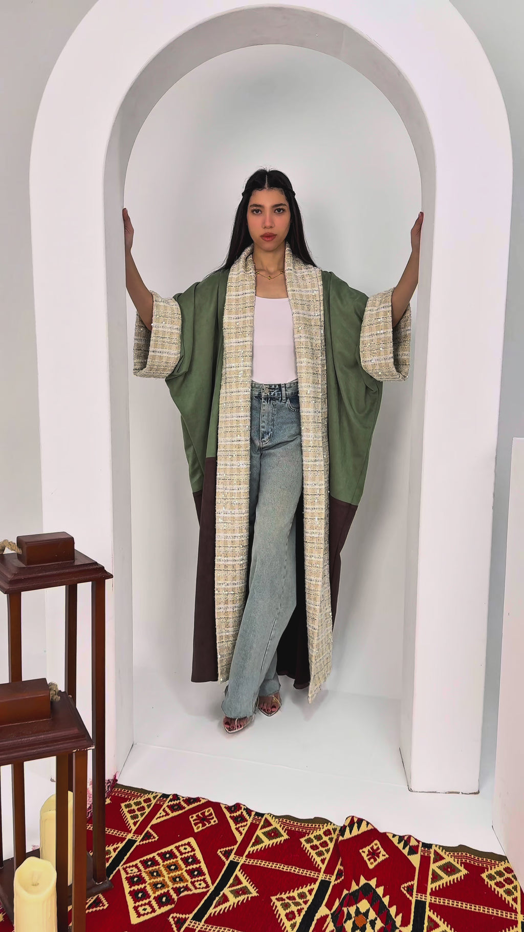 Sude Multi-Color  Kuftan